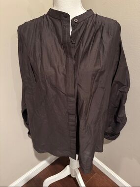 Sundays by Wearesundays NWT Taye Shirt in Chocolate Brown